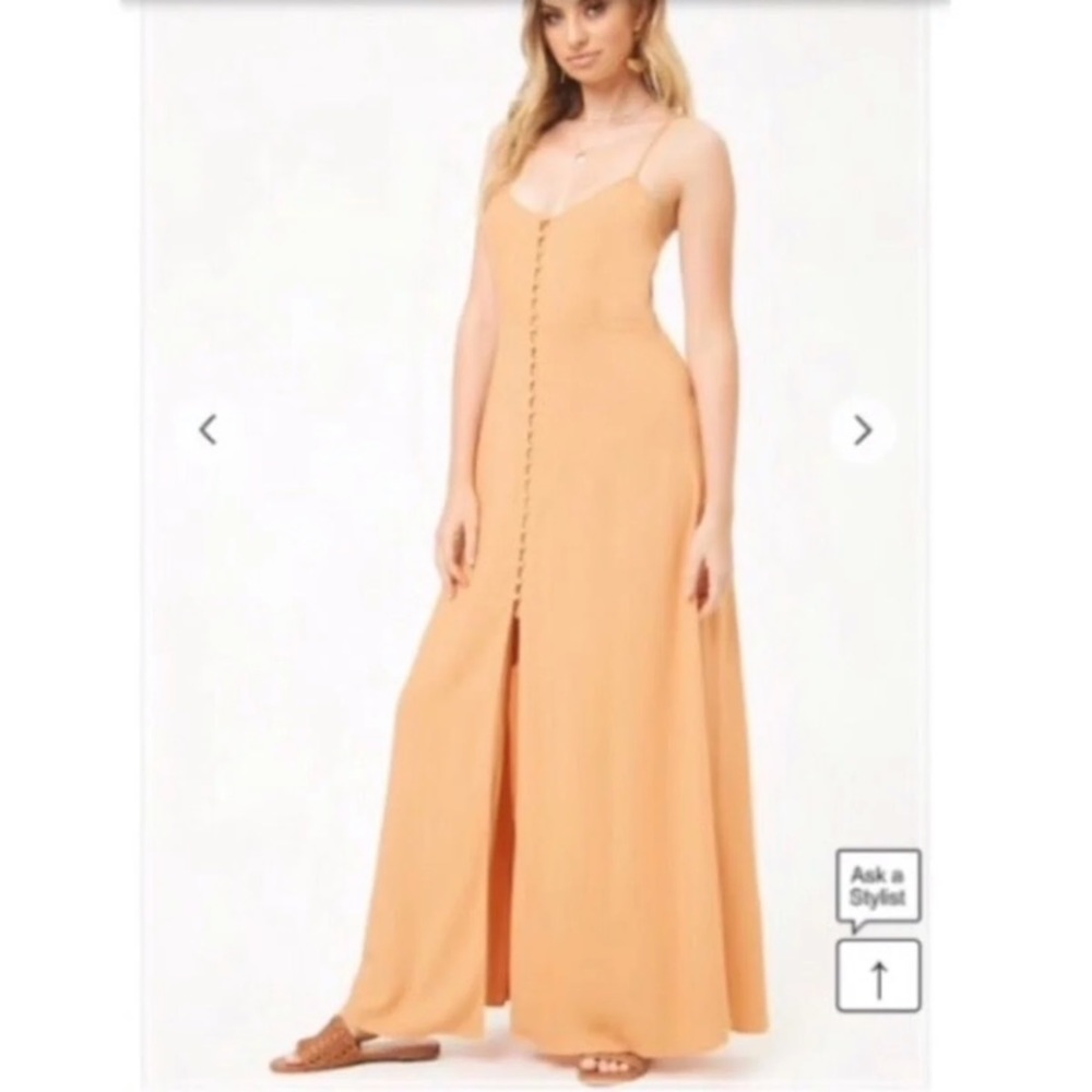 Forever 21 Button Front Dress